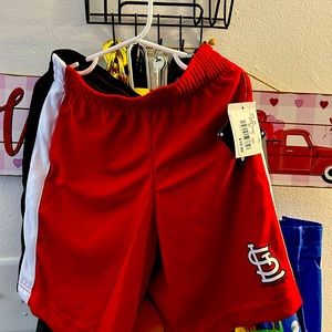 Boys St. Louis Cardinals mess shorts